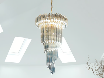 CRISTALLI 5020 - Glass pendant lamp by Patrizia Volpato - view 2